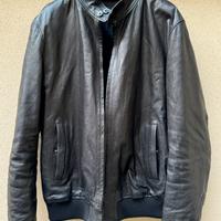 Jeckerson giacca bomber pelle uomo