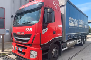 IVECO Stralis 460 LNG 6x2 centinato + Moffett M4 2