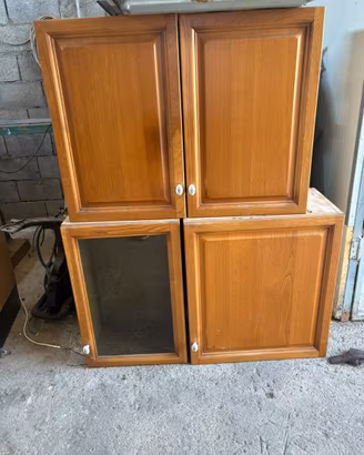 CUCINA IN LEGNO DA ASSEMBLARE – COMPLETA