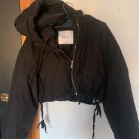 Giubbotto corto Bershka nero