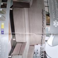  NUOVO copridivano  3 posti con penisola 