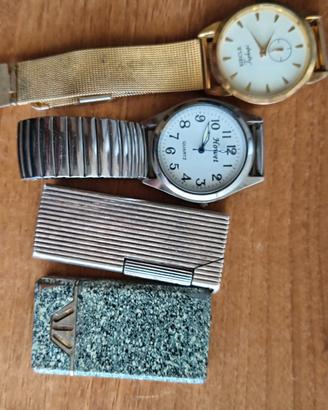 Orologi e accendini