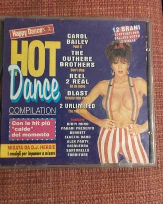 CD compilation Hot Dance Happy dance n.3 1994