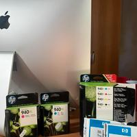 4 Cartucce HP nuove 940XL Originali HP940XL