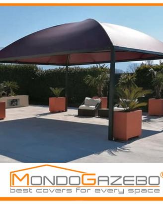 Gazebo 4x6 SUN PLUVIO Omologato e certificato 6x4