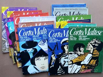 Lotto 16 riviste a fumetti CORTO MALTESE