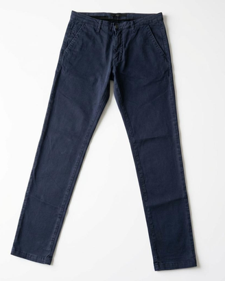 Pantalone Uomo Liu Jo Blu Slim Fit Taglia 44 Chino