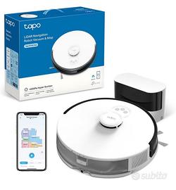 Tapo RV30C Mop Robot Aspirapolvere Lavapavimenti