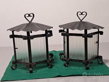 Coppia di Lanterne / Applique Vintage 