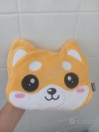 I-TOTAL mini cuscino termico con semi gatto giallo