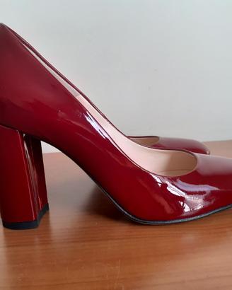 scarpe eleganti rosse tg 36