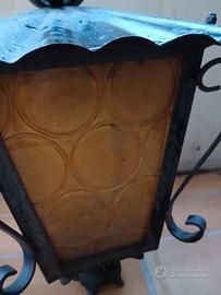 Lampada per esterno, balcone etc...da elettrificar