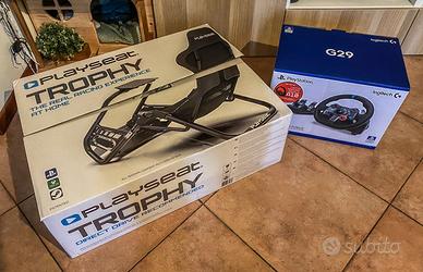 Playseat Trophy + Logitech G29 Driving Force