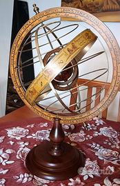 Mappamondo Globo Astrolabio VINTAGE