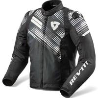 Giubbotto moto REV'IT mod. Apex TL Nero/bianco