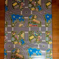 Tappeto da cameretta PISTA AUTOMOBILINE 201 x 140