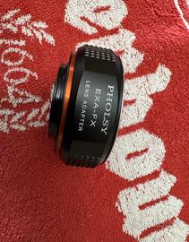 Adattatore PHOLSY EXA-FX perMirrorless Fujifilm