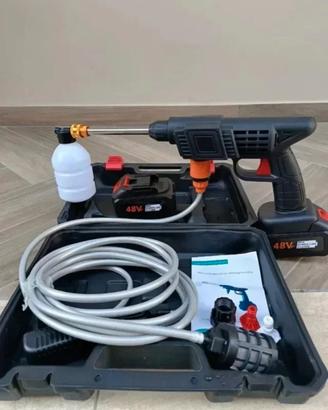idropulitrice portatile a doppia batteria 48V 