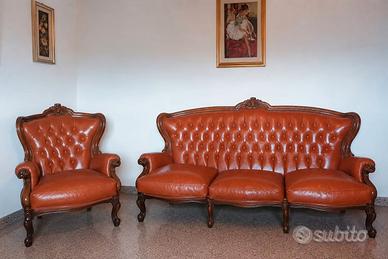 DIvano e Poltrona Chesterfield