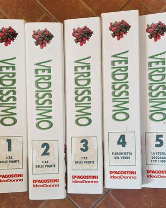 Enciclopedia Verdissimo – De Agostini (5 volumi)