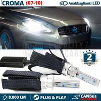 Kit Luci LED per Fiat CROMA 07-10 Anabbaglianti H1