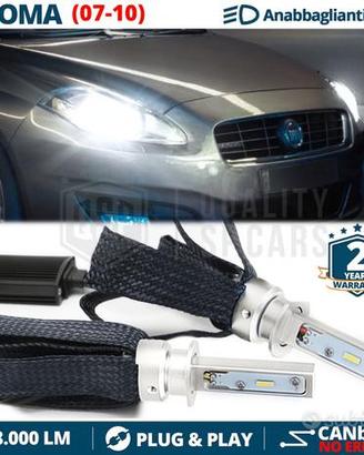 Kit Luci LED per Fiat CROMA 07-10 Anabbaglianti H1
