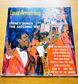 Louis Armstrong - Disney Songs LP 1a ediz. 1968