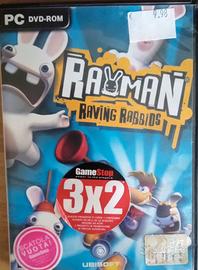 Due giochi originali PC Rayman RR e Torino 2006