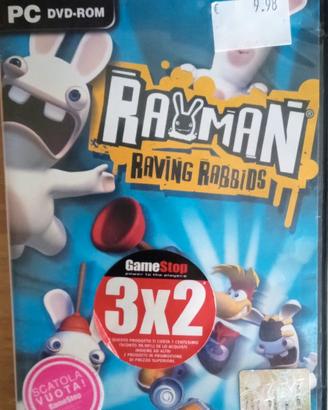 Due giochi originali PC Rayman RR e Torino 2006