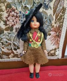 Italian Army Doll Bambolina Militare Alpini Bersag
