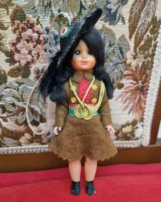 Italian Army Doll Bambolina Militare Alpini Bersag
