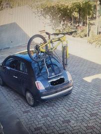 Porta Bici per Fiat 500 . 3 bici.