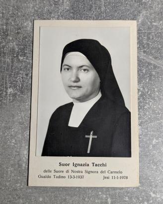 Santino Vintage Suor Ignazia Tacchi 1978