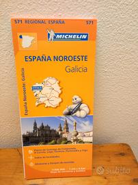 cartina geografica Spagna Galizia 