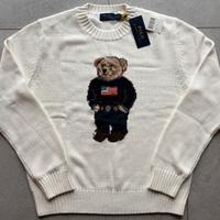 Maglione Ralph Lauren bianco uomo | M