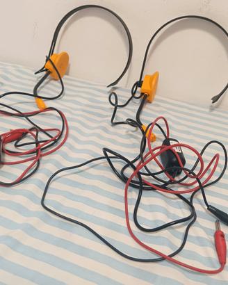 2 Cuffie Audiometriche Stimolatori Silicomp  HSA01