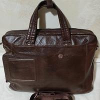 borsa da lavoro Piquadro marrone in pelle 