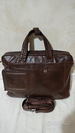 borsa da lavoro Piquadro marrone in pelle 