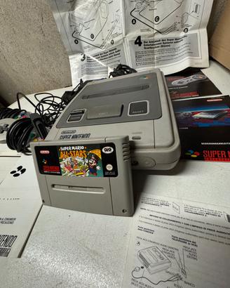 Super Nintendo SNES + Super mario all stars