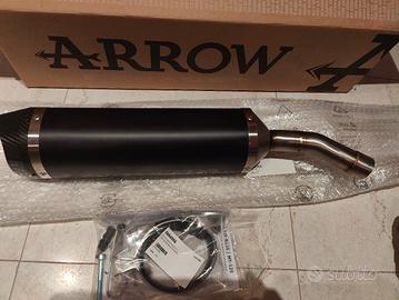 TERMINALE SCARICO ARROW THUNDER ALLUMINIO DARK 