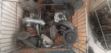 Stock ricambi auto turbo turbine carcasse