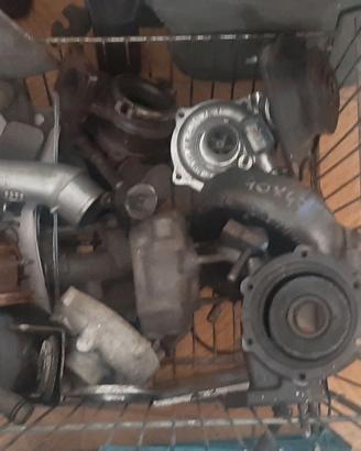 Stock ricambi auto turbo turbine carcasse