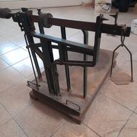 Bilancia Bascula in ferro con pesi 
