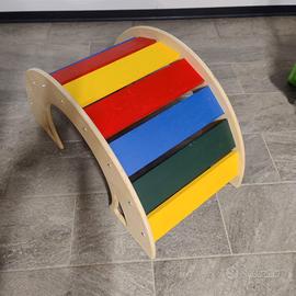 Dondolo Rainbow Rocker Montessori
