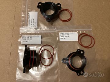 Collettore di scarico honda cr 80 85 e cr 125