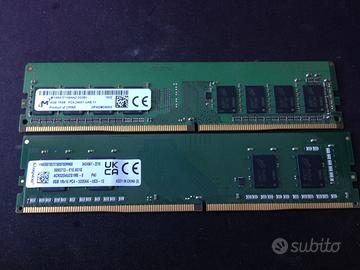 Set 16GB memoria DDR4