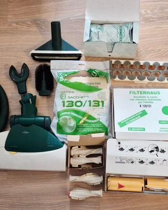 Lotto Accessori Folletto VK130/131/135 + EB350