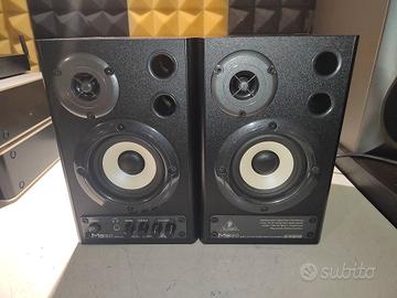 coppia monitor amplificati Behringer M20 nuovi 