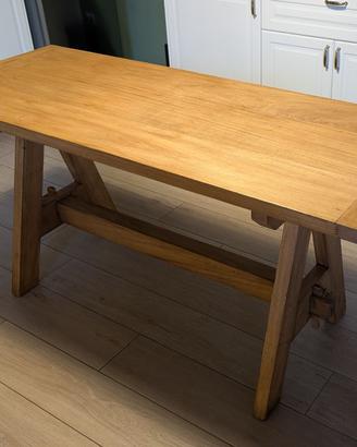 Tavolo in Noce Massello / Scrivania di Design rust