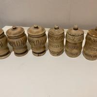 Barattoli farmacia vintage